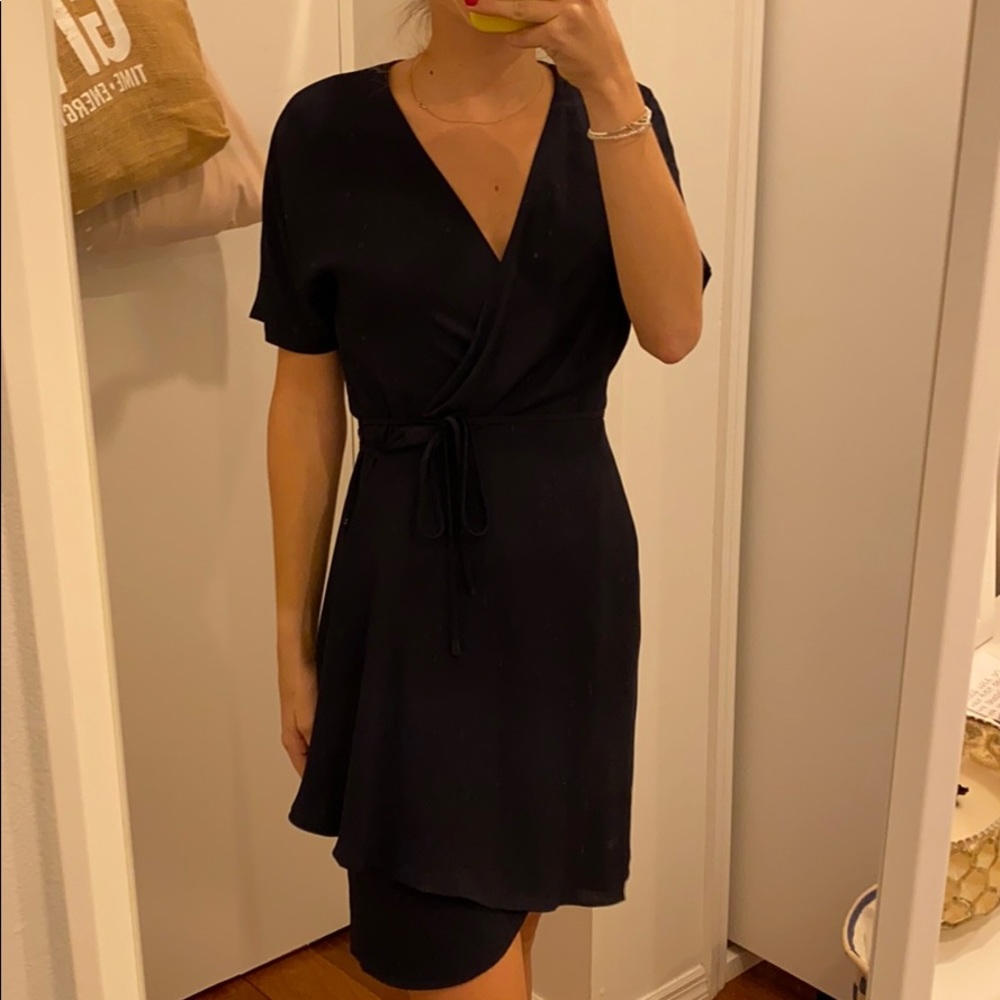 Tie Midi Dress